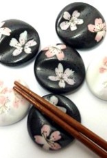 Tokyo Design Studio Chopsticks coaster Sakura white