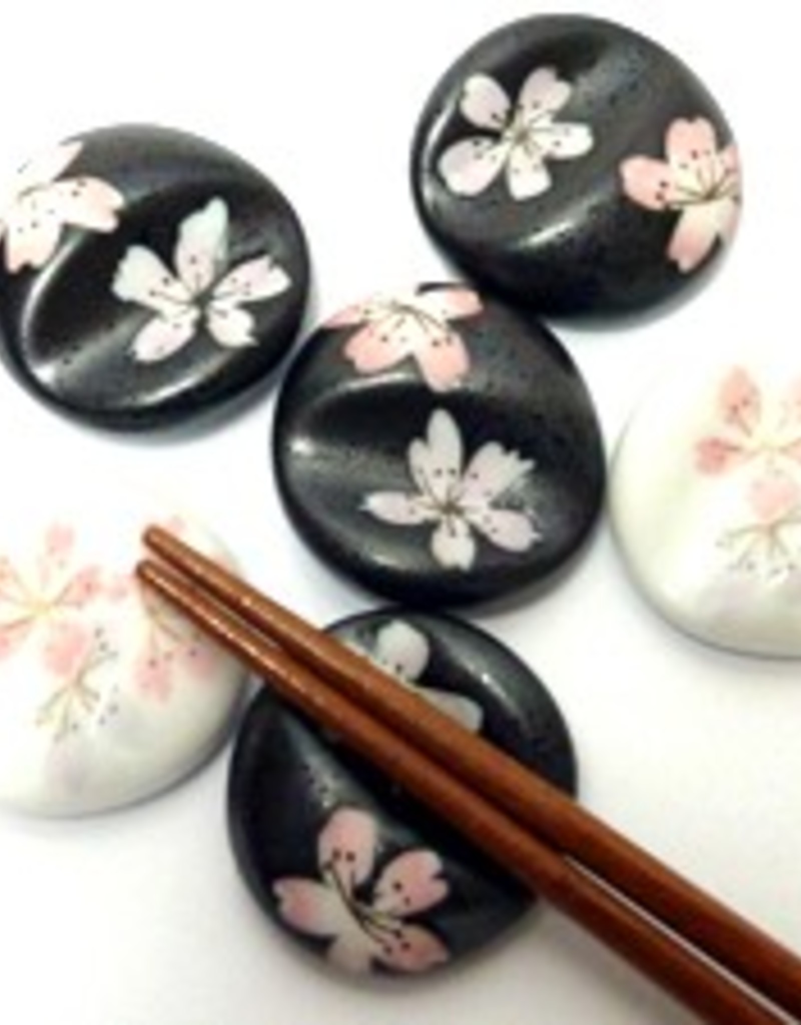 Tokyo Design Studio Chopsticks coaster Sakura white