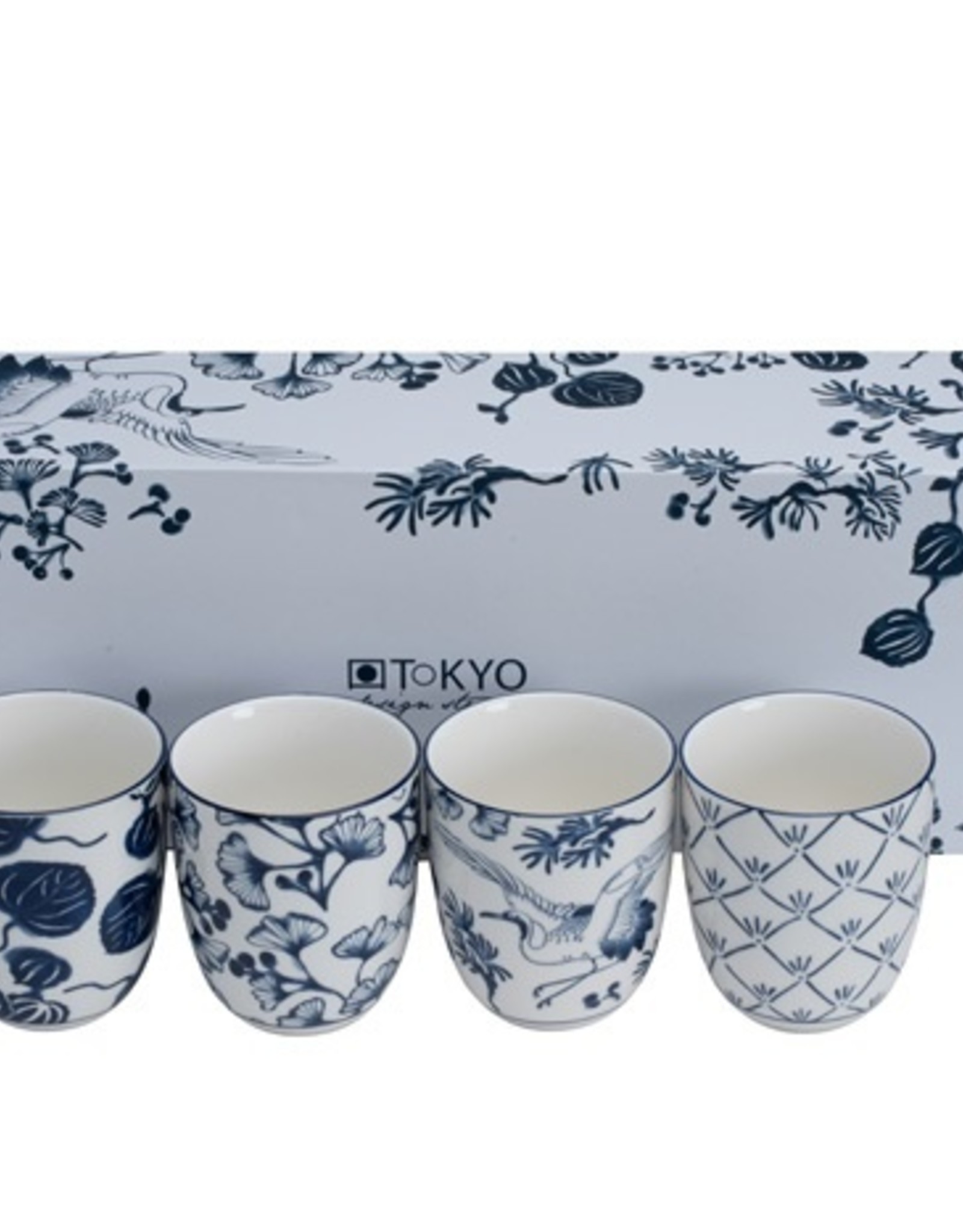 Flora Japonica teacups gift set Japans Servies