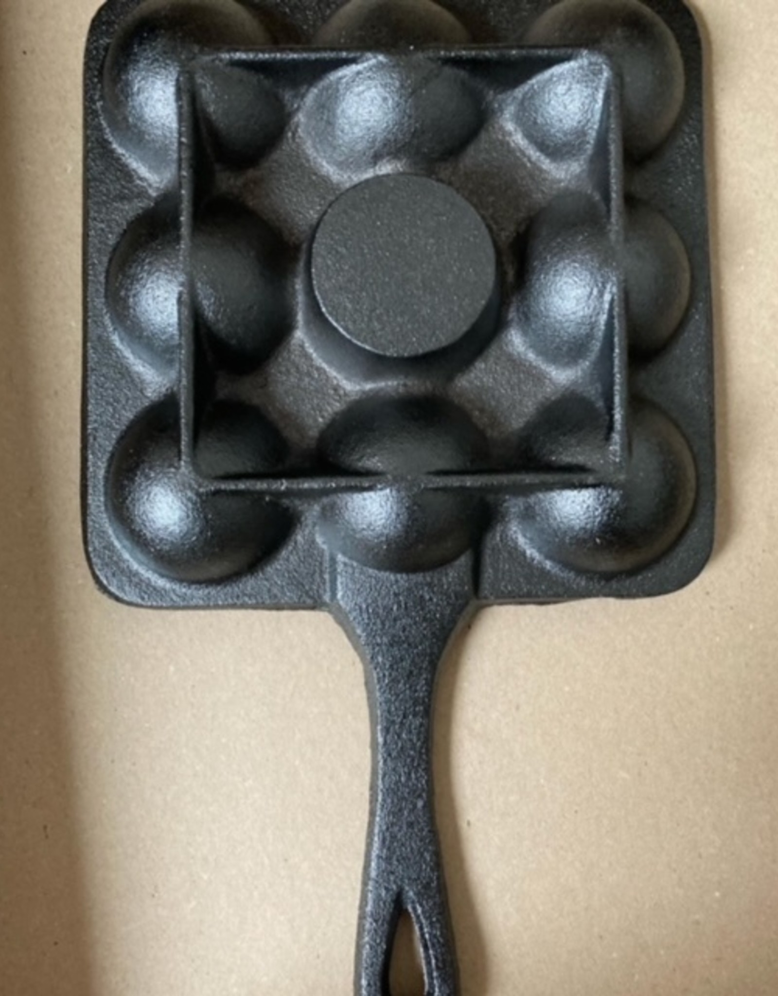 Takoyaki pan (Japanese pancake pan) cast iron
