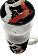 Royal Tea Black tea cup with crane in gift box