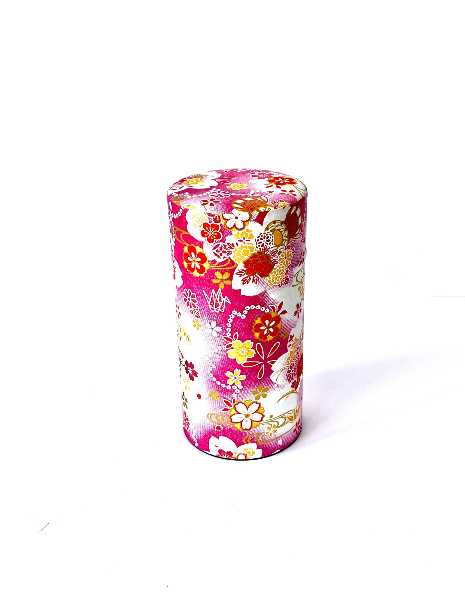 Japans theeblik met roze washi papier en sakura