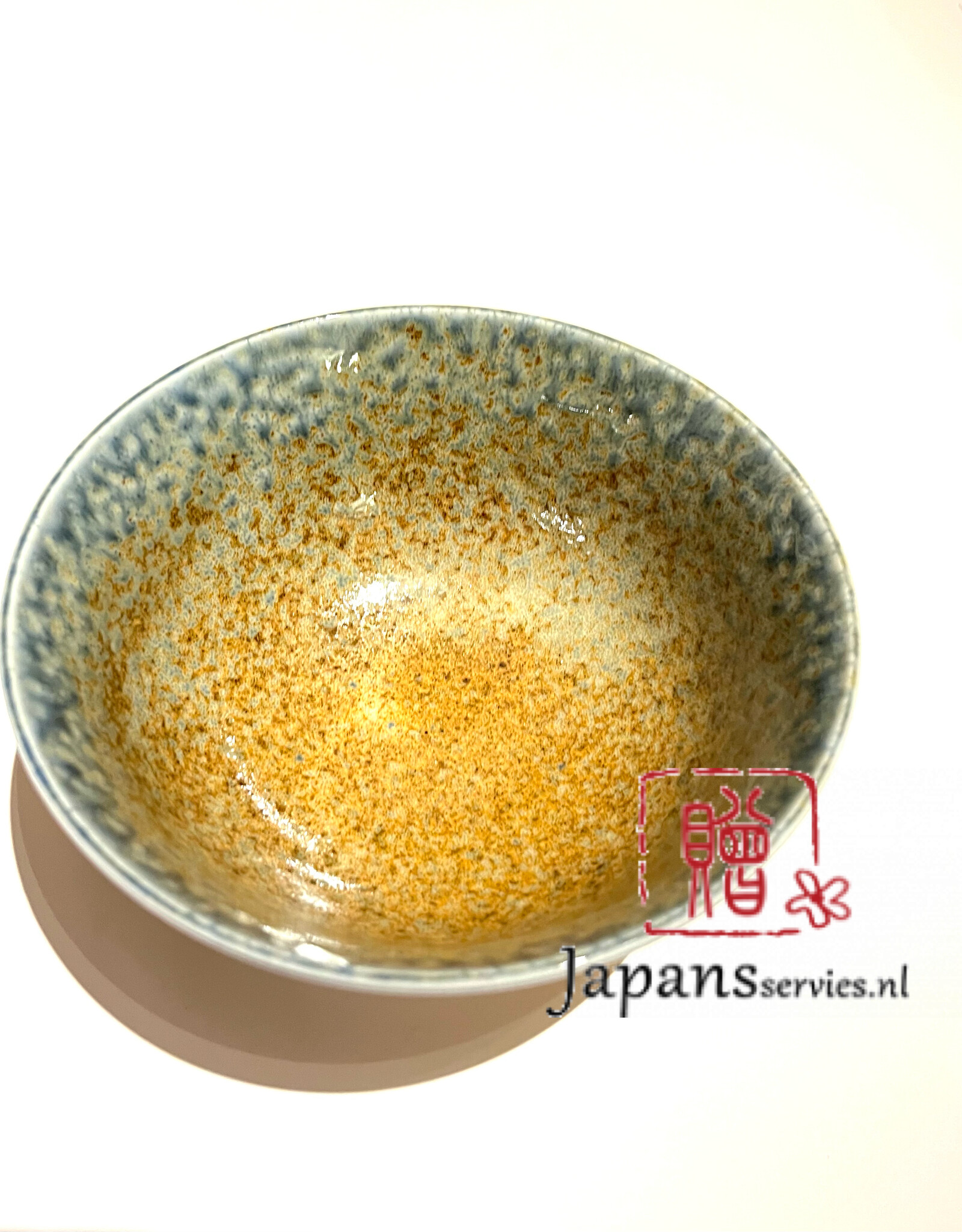 Minoyaki bowl blue reef (600 ml)