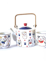 Tokyo Design Studio Lucky cat tea set gift box