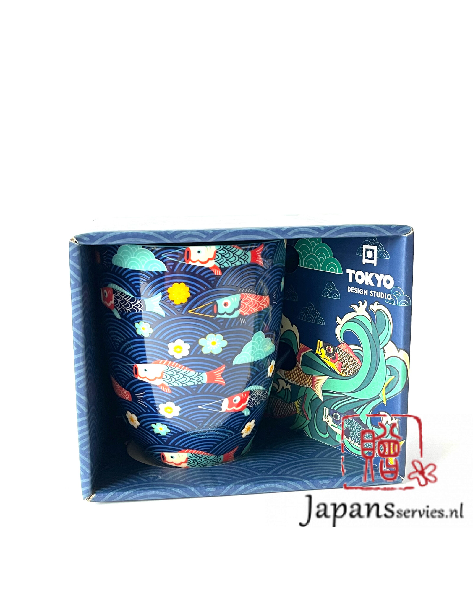 Tokyo Design Studio Koi Carp tea mug