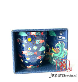 Tokyo Design Studio Koi Carps tea mug