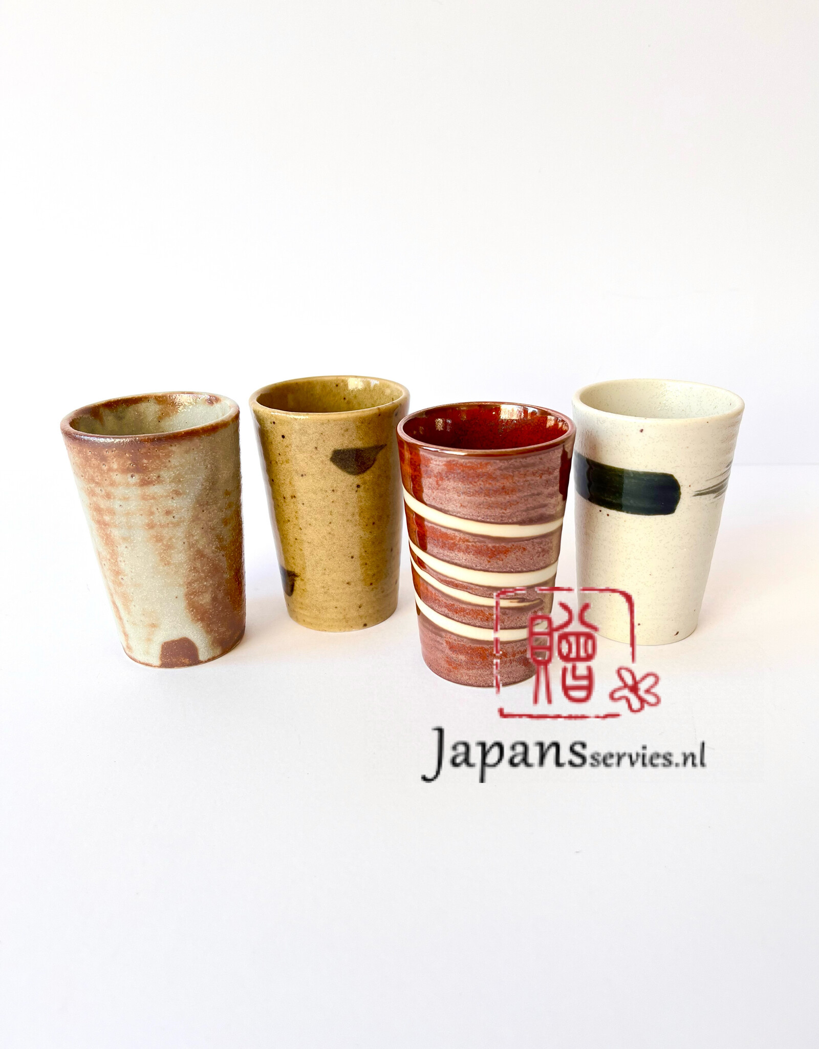Tokyo Design Studio Japanese tea cups Stone High (C)