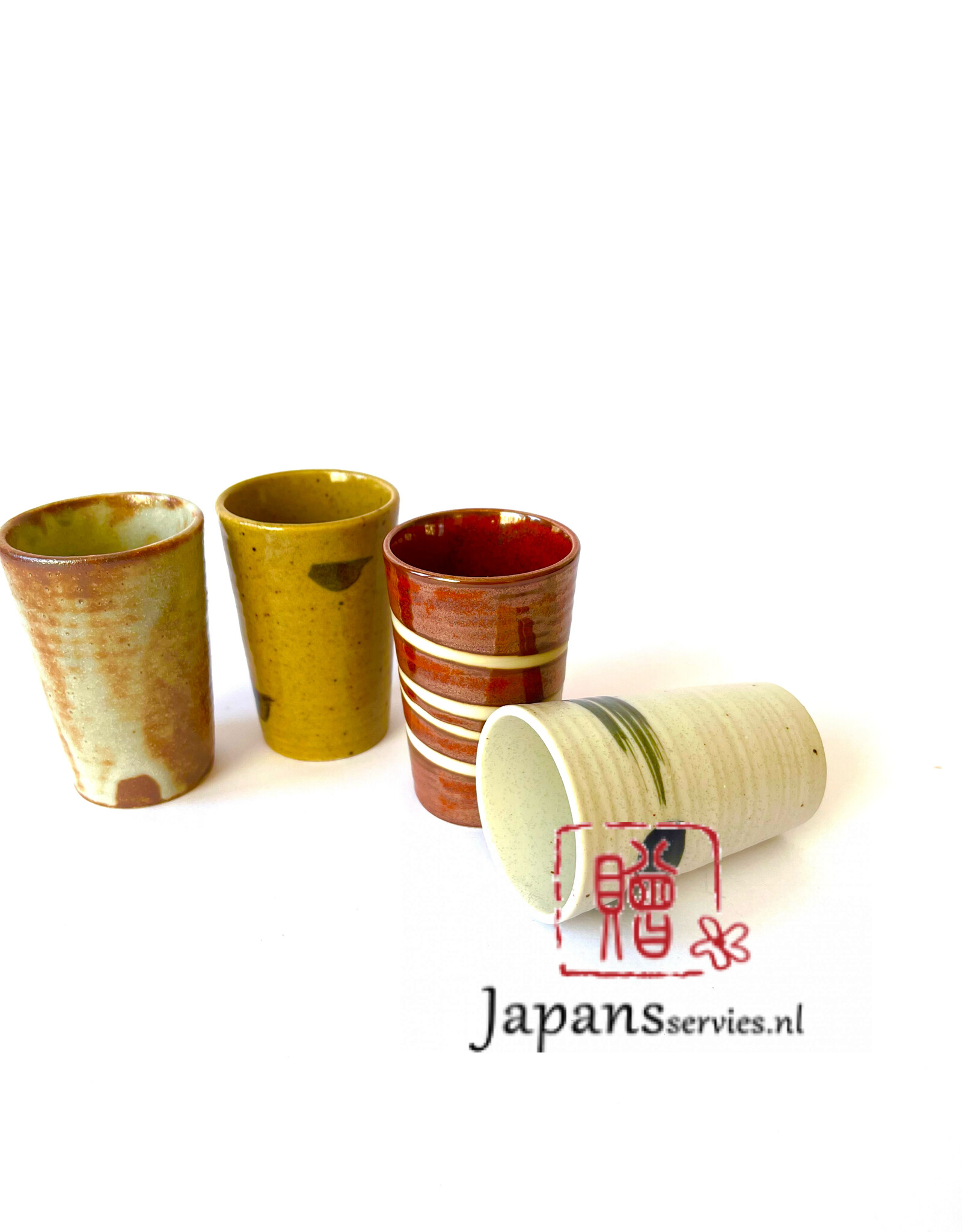 Tokyo Design Studio Japanese tea cups Stone High (C)