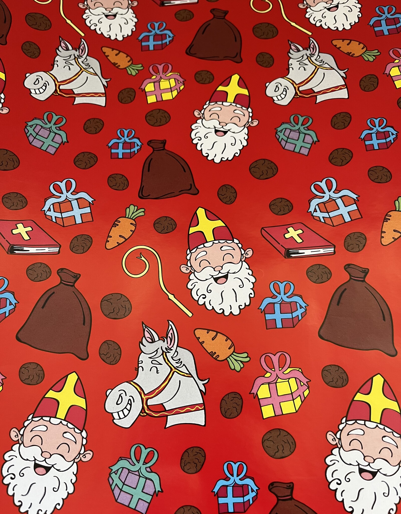 Sinterklaas cadeau papier