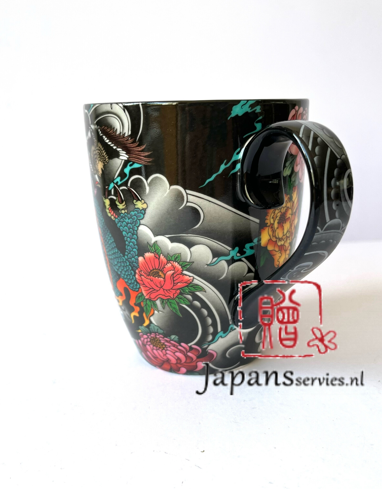 Japanse theemok Blauwe Draak