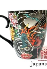 Tokyo Design Studio Japanese mug Blue Dragon