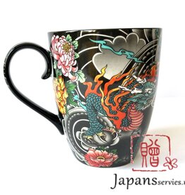 Japanse theemok Blauwe Draak