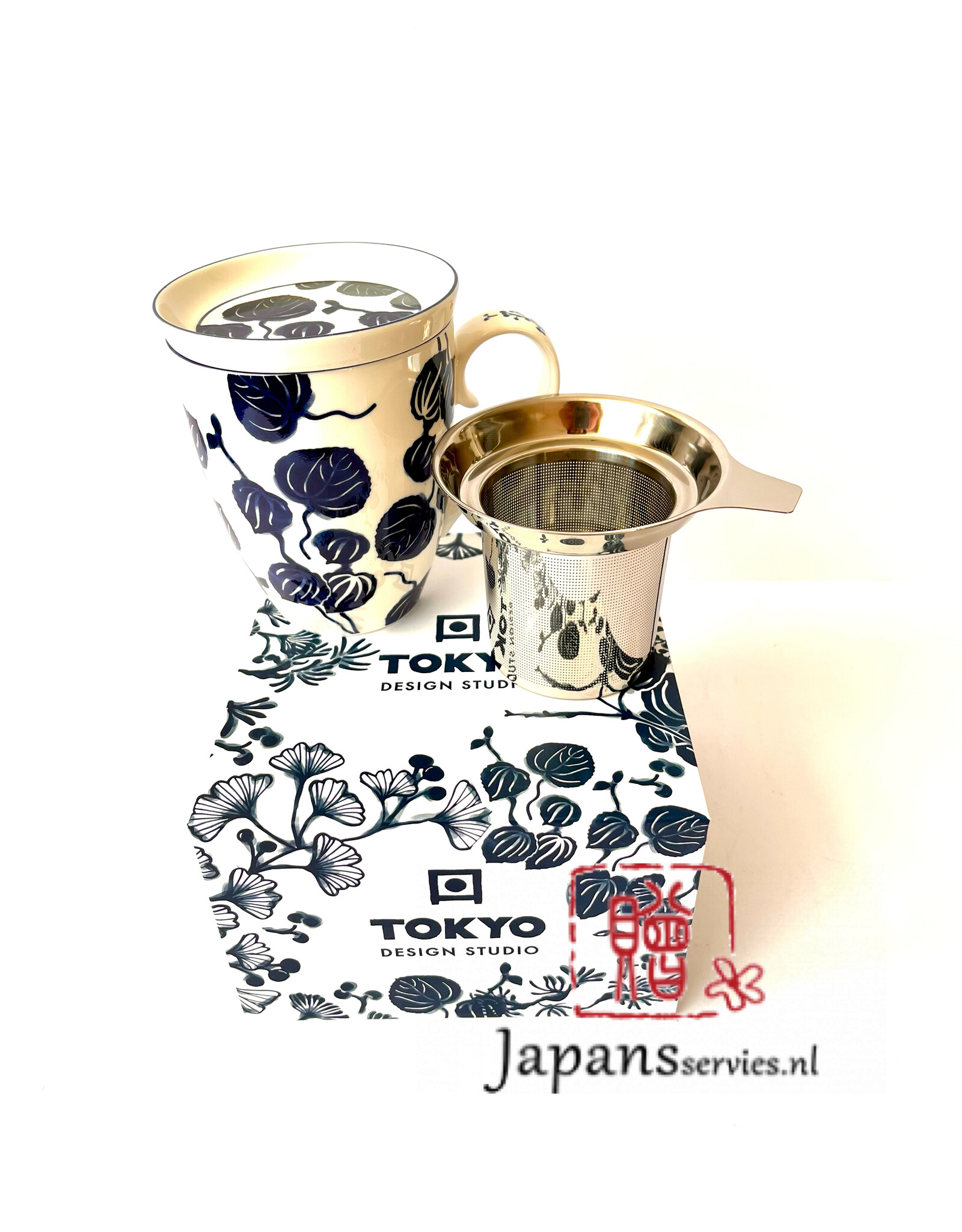 Tokyo Design Studio  Flora Japonica klimop mok cadeauset