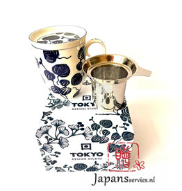 Tokyo Design Studio Flora Japonica ivy mug gift set