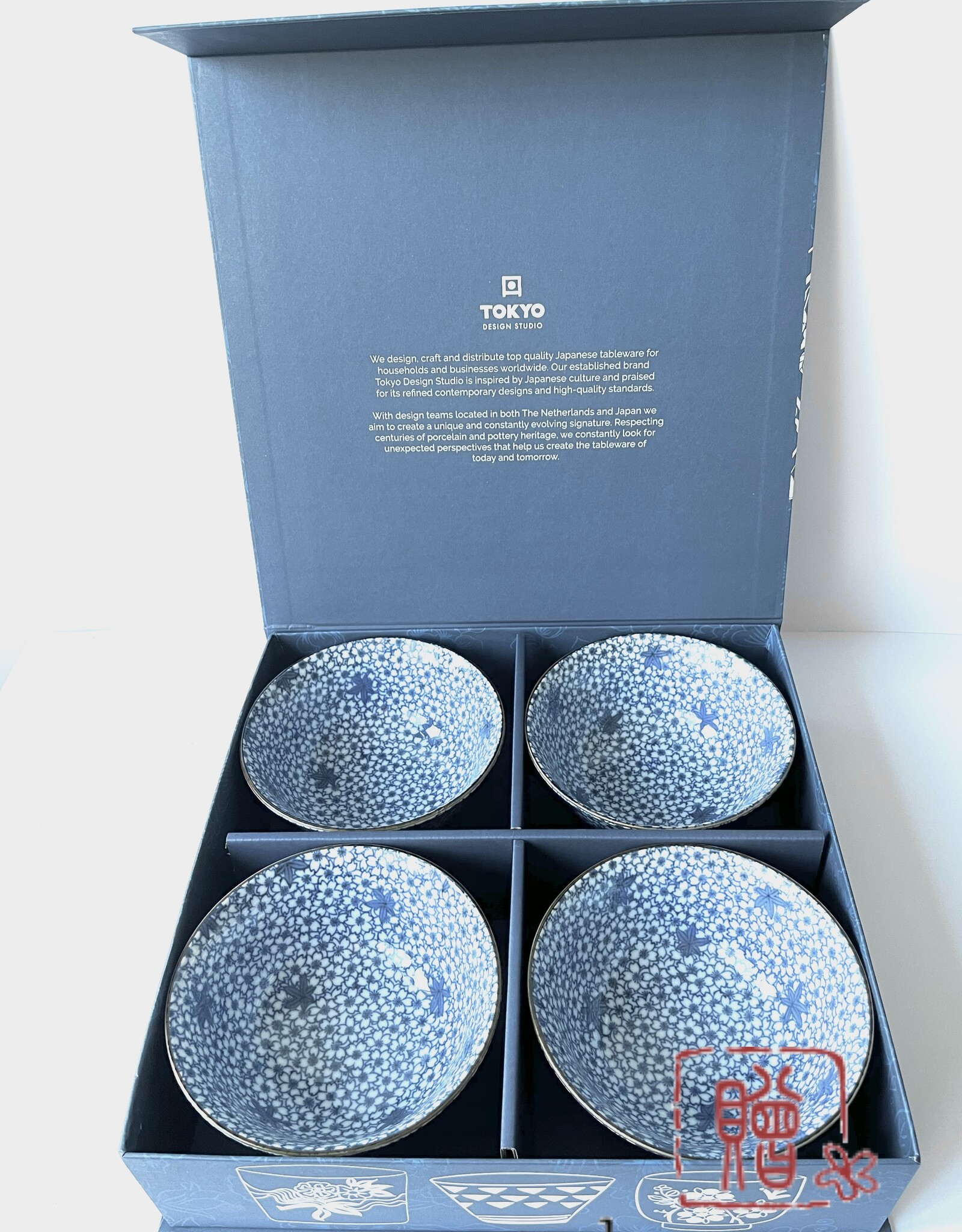 Tokyo Design Studio Japanese bowl Haru Aki gift set