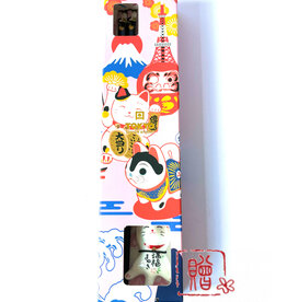 Tokyo Design Studio Chopsticks giftset Lucky Cat  met katje