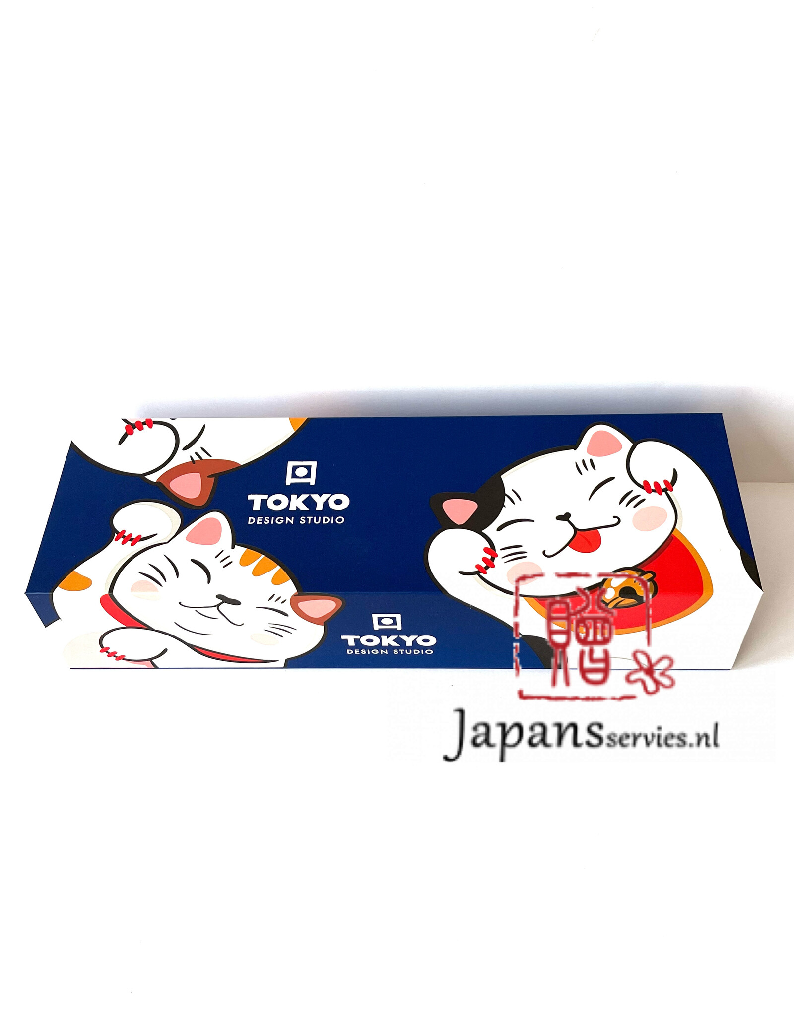 Tokyo Design Studio Lucky cat theekopjes cadeauset