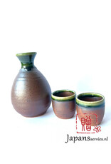 Tokyo Design Studio Sake set Iga Oribe
