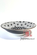 Tokyo Design Studio Tokyo Design Studio Asanoha Bowl | Japanese Porcelain 24.5 cm