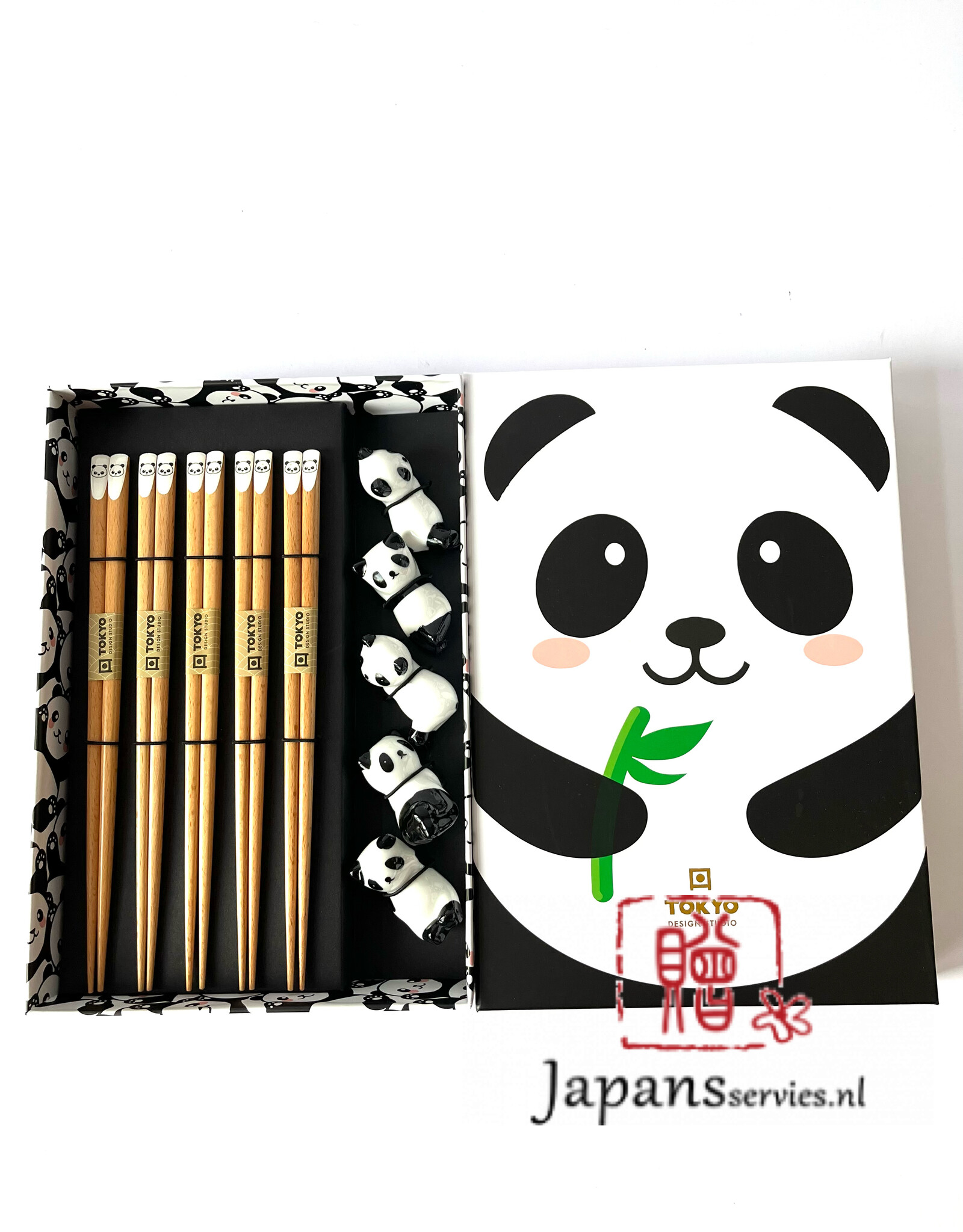 Tokyo Design Studio Chopsticks Panda giftset