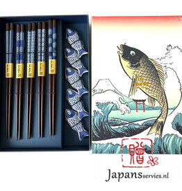 Tokyo Design Studio Chopsticks gift set Koi Carp