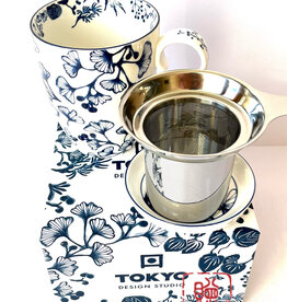 Tokyo Design Studio Tokyo Design Studio Flora Japonica Ginkgo Biloba tea mug gift set