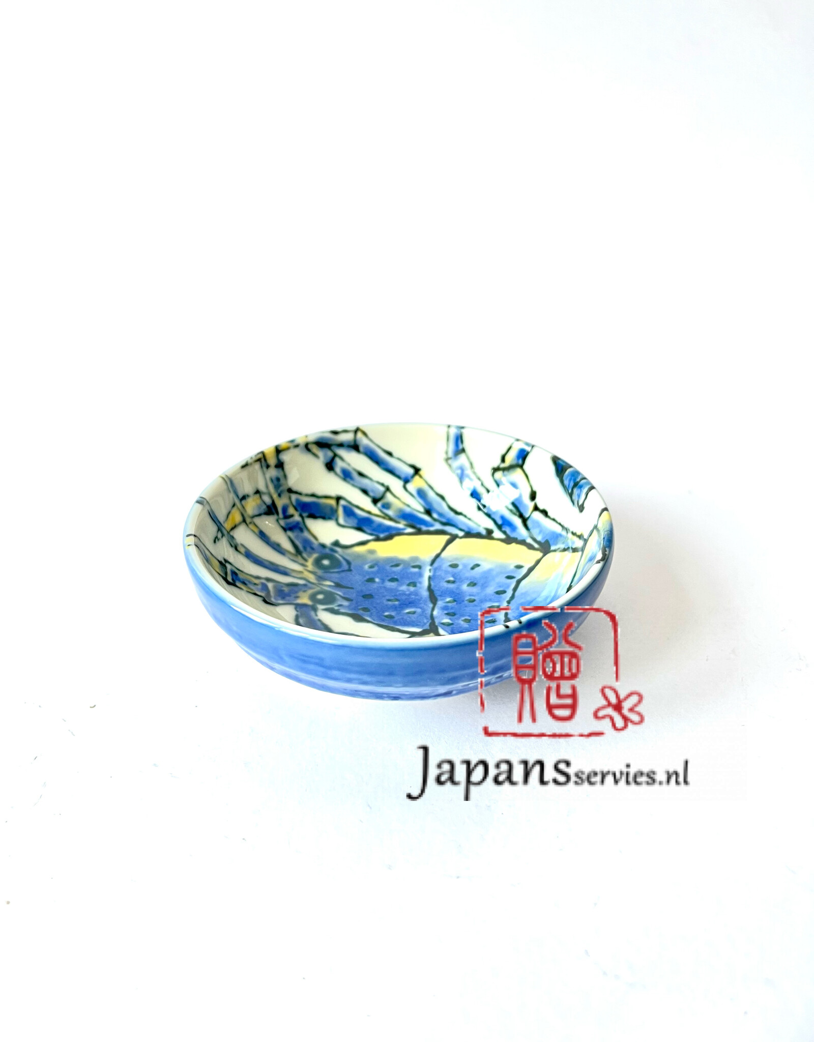 Tokyo Design Studio Blauw soja saus schaaltje met lobster (150 ml)