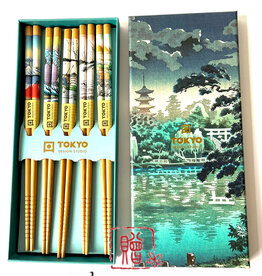 Tokyo Design Studio Japanse chopsticks Golf en Mount Fuji