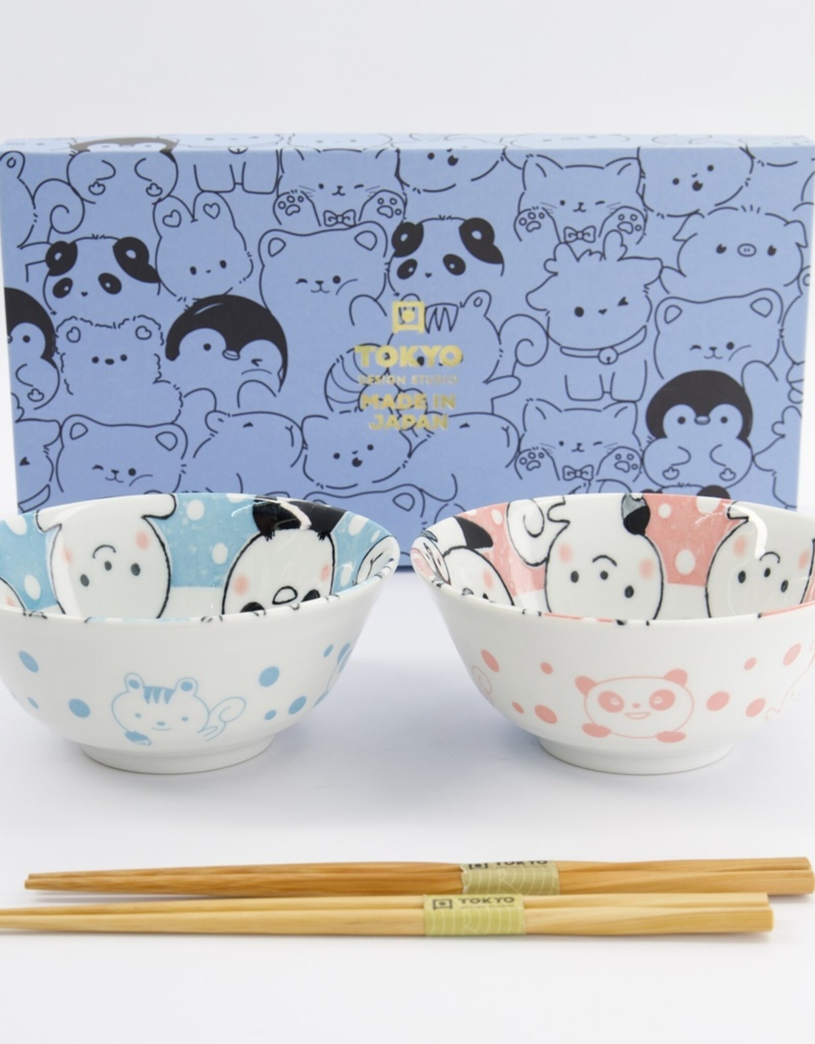Tokyo Design Studio Kawaii dieren kommen cadeauset
