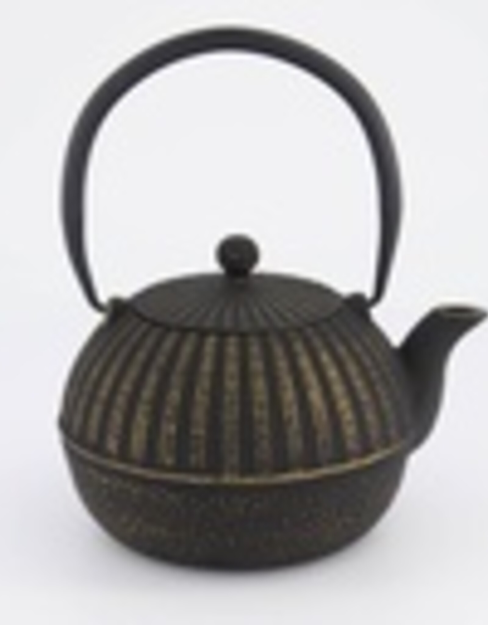 Tokyo Design Studio Cast iron teapot black gold 0.9 liters