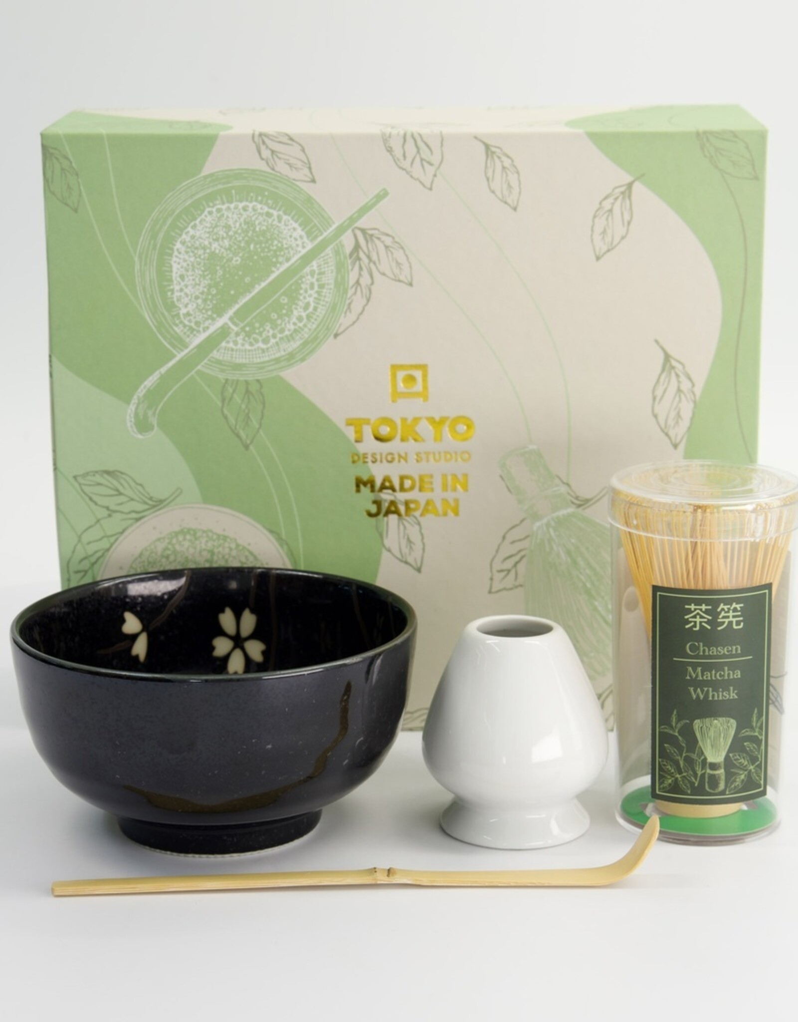 Tokyo Design Studio Matcha Giftset Sakura Black
