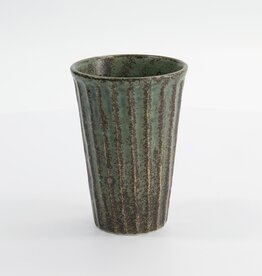 Tokyo Design Studio Mino craft Wabi Uguisu green cup