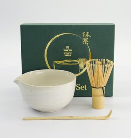 Tokyo Design Studio Matcha Giftset White