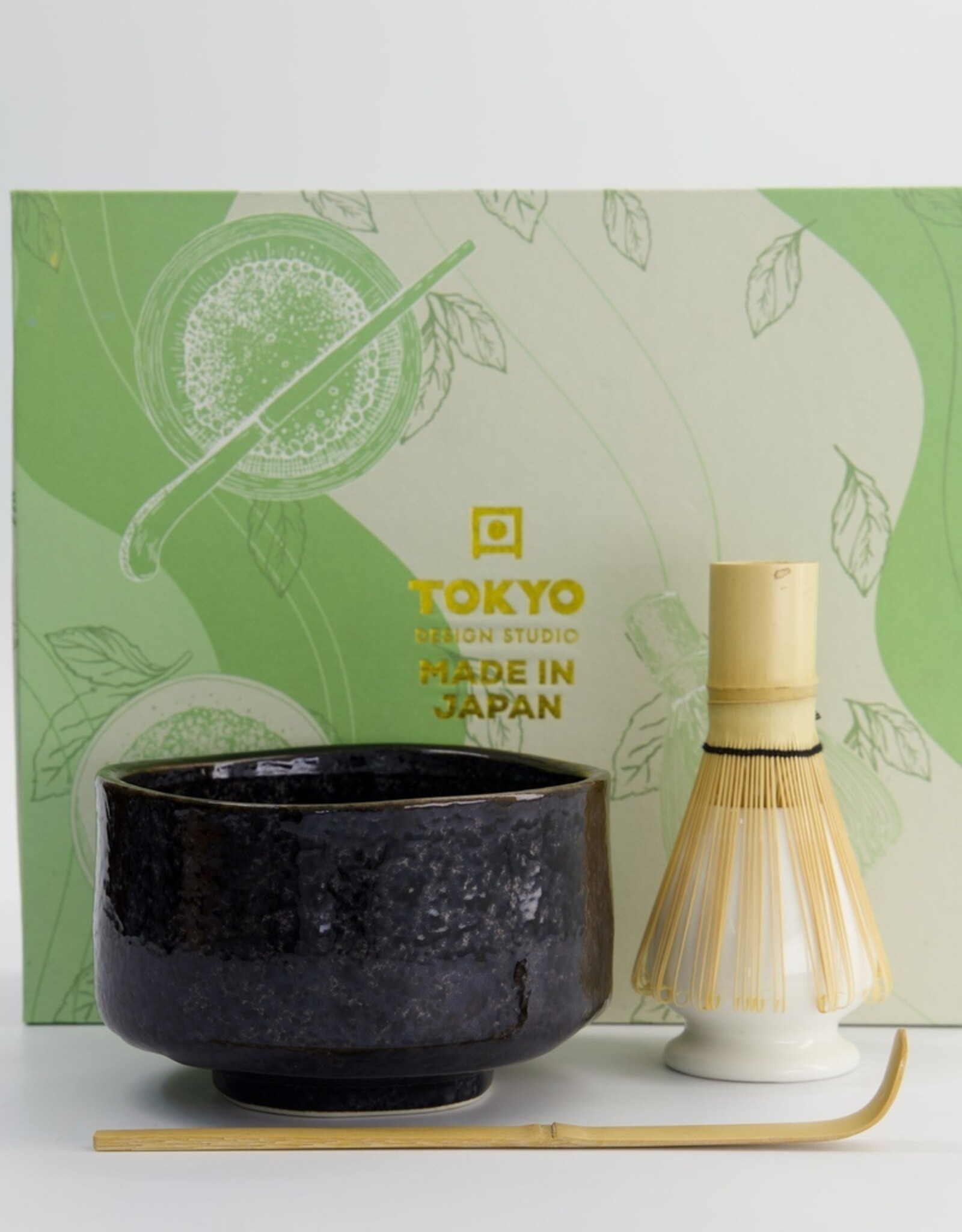 Tokyo Design Studio Matcha Gift Set Akeyo Black