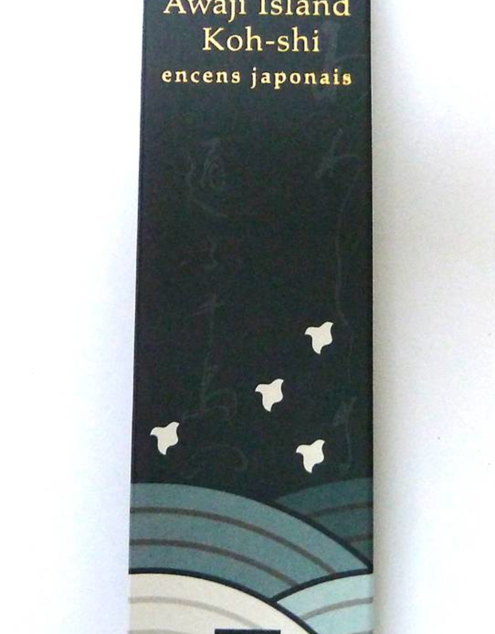 Awaji Island Koh-shi Japanese incense Water Lily (105) (Emits Smoke)