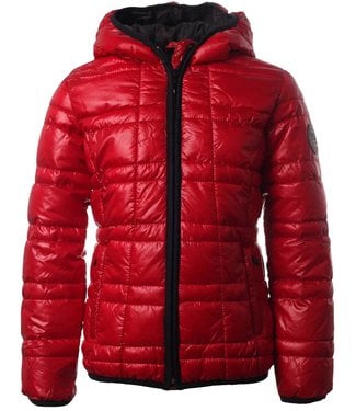 spleet kralen winkelwagen Rode winterjas voor meisjes nu voor slechts € 14,99 - Kinderjas.com