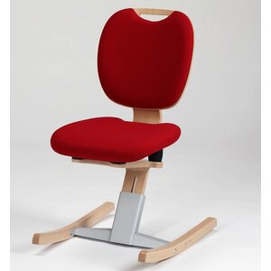 Moizi M 6 Kufenstuhl mit Rückenpolster Moizi M 6 Kufenstuhl mit Rückenpolster