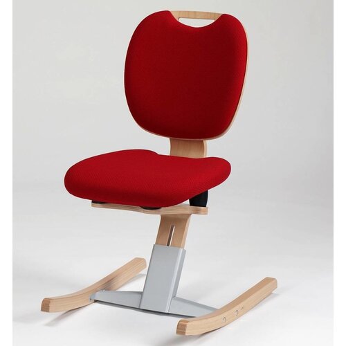 Moizi M 6 Kufenstuhl mit Rückenpolster Moizi M 6 Kufenstuhl mit Rückenpolster