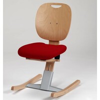 M 6 Kufenstuhl mit Holzrücken