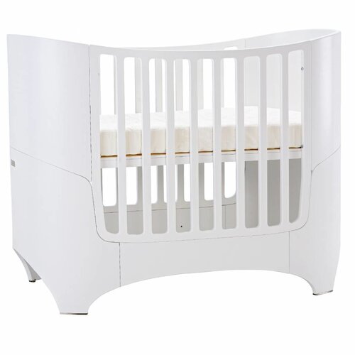 Leander Babybett mit Junior-kit weiss