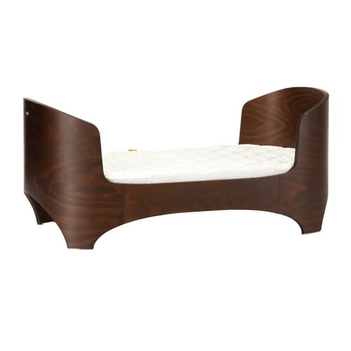 Leander Babybett mit Junior-kit in walnuss Leander Babybett mit Junior-kit in walnuss