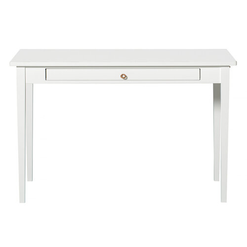 Oliver Furniture Junior Tisch mit Lederband, weiß Oliver Furniture Junior Tisch mit Lederband, weiß