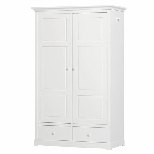 Oliver Furniture Kleiderschrank 2-tuerig weiss