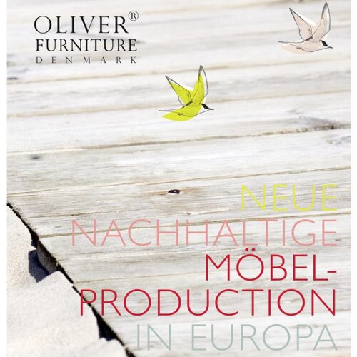 Oliver Furniture Kleiderschrank 3-tuerig weiss