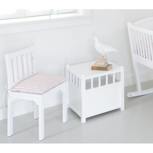 Oliver Furniture Nachttisch Spielzeugtruhe Cube, weiß