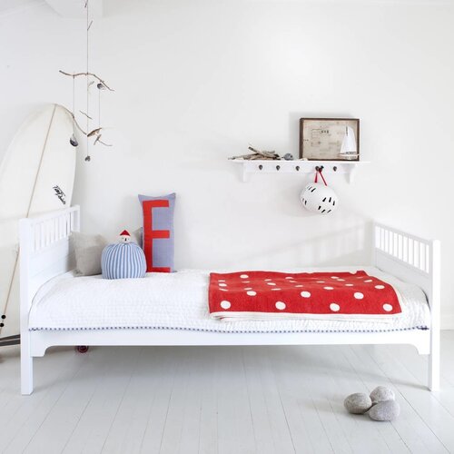 Oliver Furniture Classic Einzelbett 90 x 200 cm, weiß