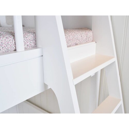 Oliver Furniture Classic Hochbett in weiß 90 x 200 cm Oliver Furniture Classic Hochbett in weiß 90 x 200 cm