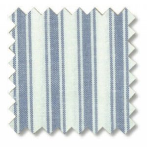 Oliver Furniture Dekostoff Blau-weiße Streifen