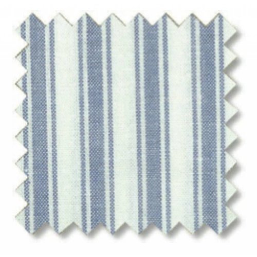 Oliver Furniture Dekostoff Blau-weiße Streifen