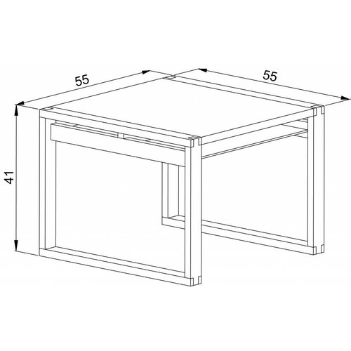 Collect Furniture Kindertisch Frame Table